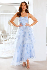 Best Personality Maxi Dress Blue